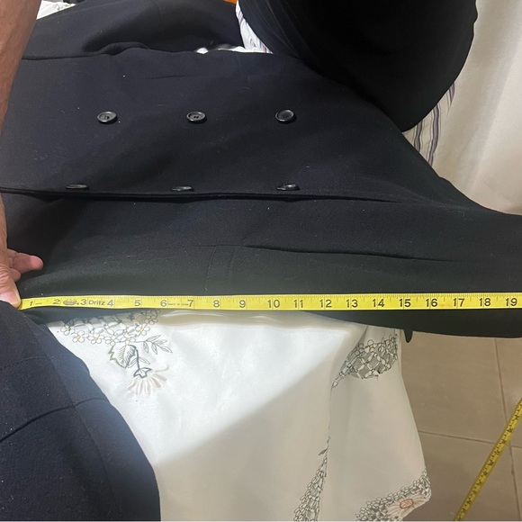 MEN TOMMY HILFIGER NAVY WOOL JACKET - Picture 10 of 11